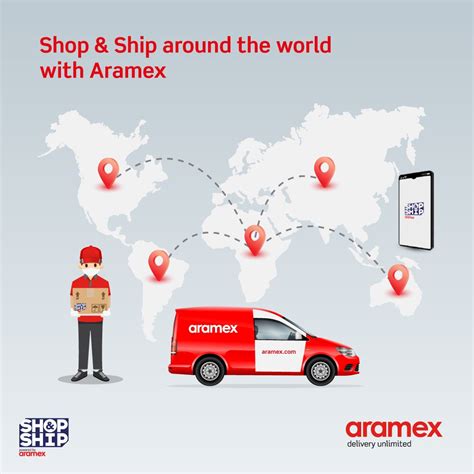 aramex shop and ship addresses